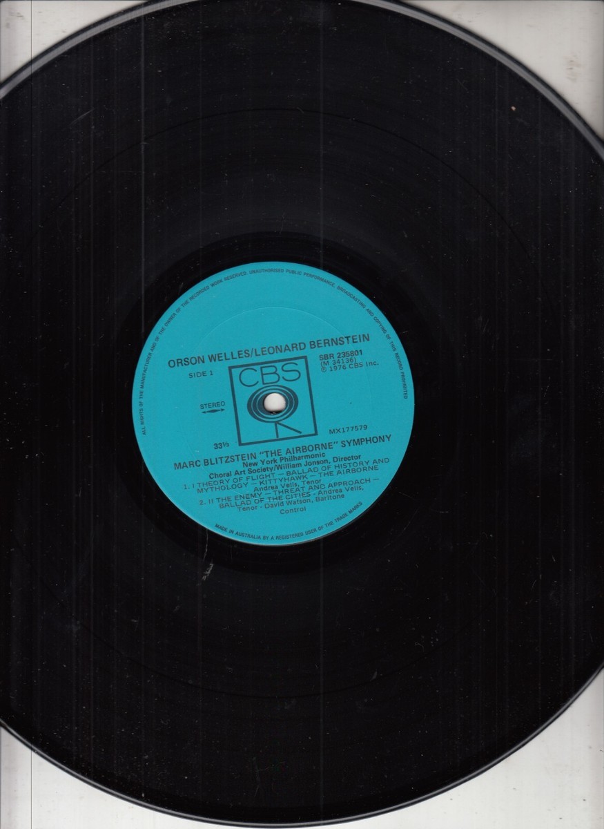 Rare-Orson Welles-Leonard Bernstein-The Airborne Symphony-[260 Rare-Orson Welles-Leonard Bernstein-The Airborne Symphony-[260