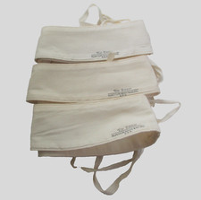 Vintage Set of 3 De Luxe Cluett, Peabody  Co. Inc. Military Stock Collars