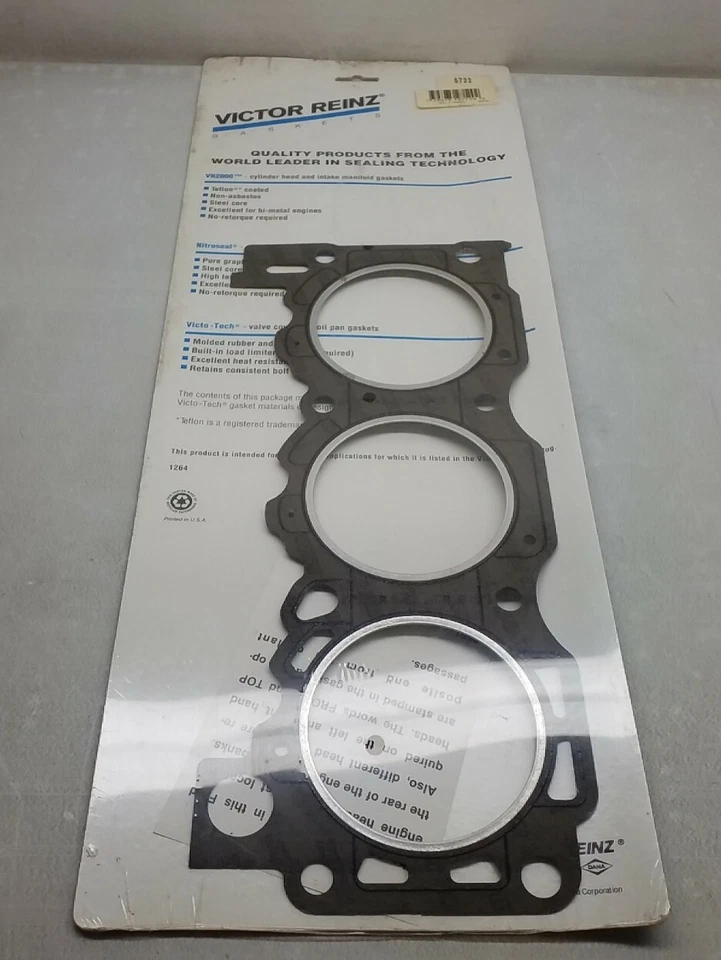 Junta de culata de motor automotriz 5722 Victor Reinz 5722 Foto 3 de 3