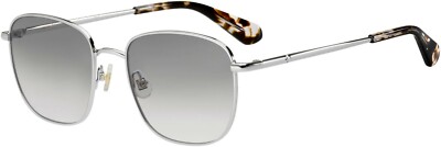 Kate Spade KIYAH 0YL7 Silver Havana / Grey Gradient Sunglasses
