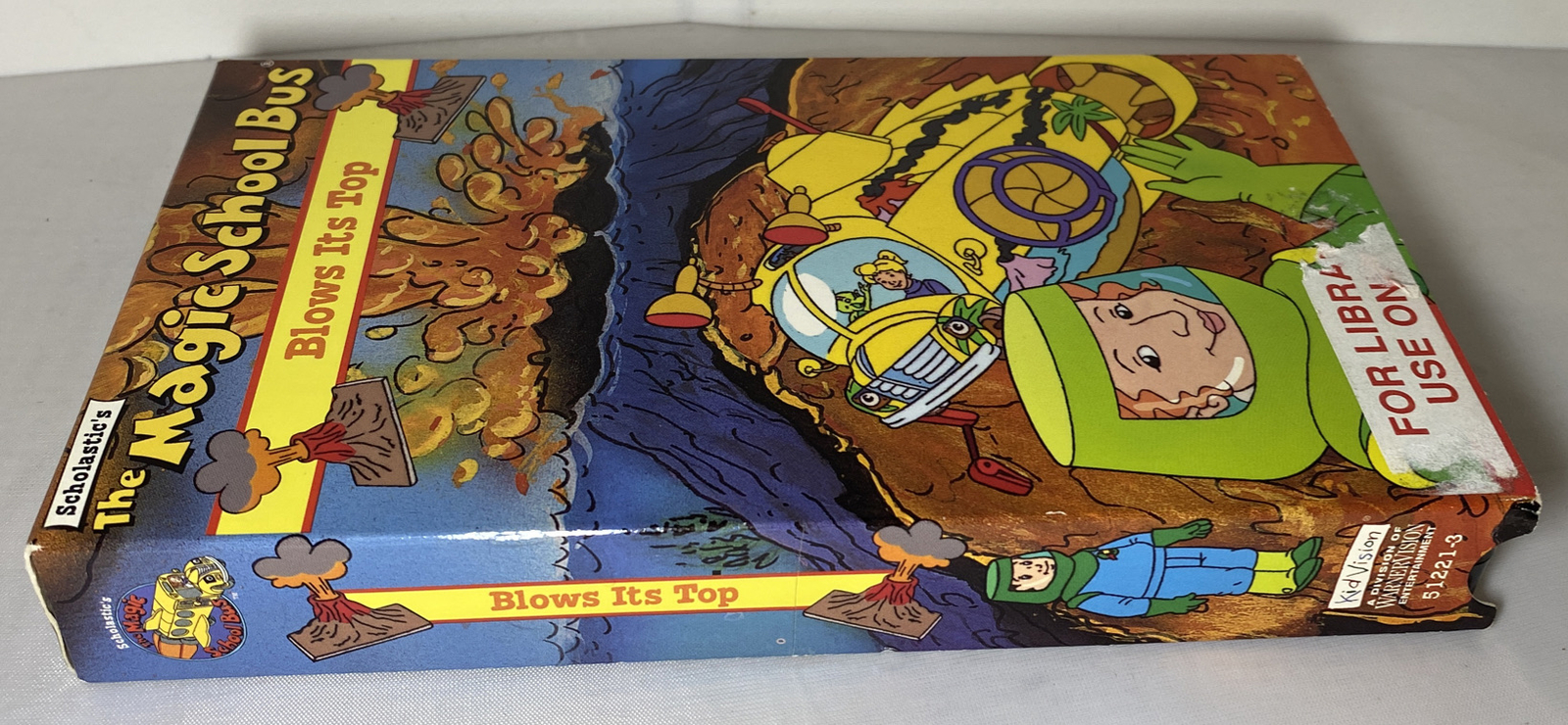 The Magic School Bus - Blows Its Top (VHS, 1996) Scholastic Video ...