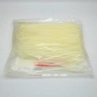500pcs Self Latching Plastic Tie 4x200mm Nylon Cable Zip Ties Fastener White