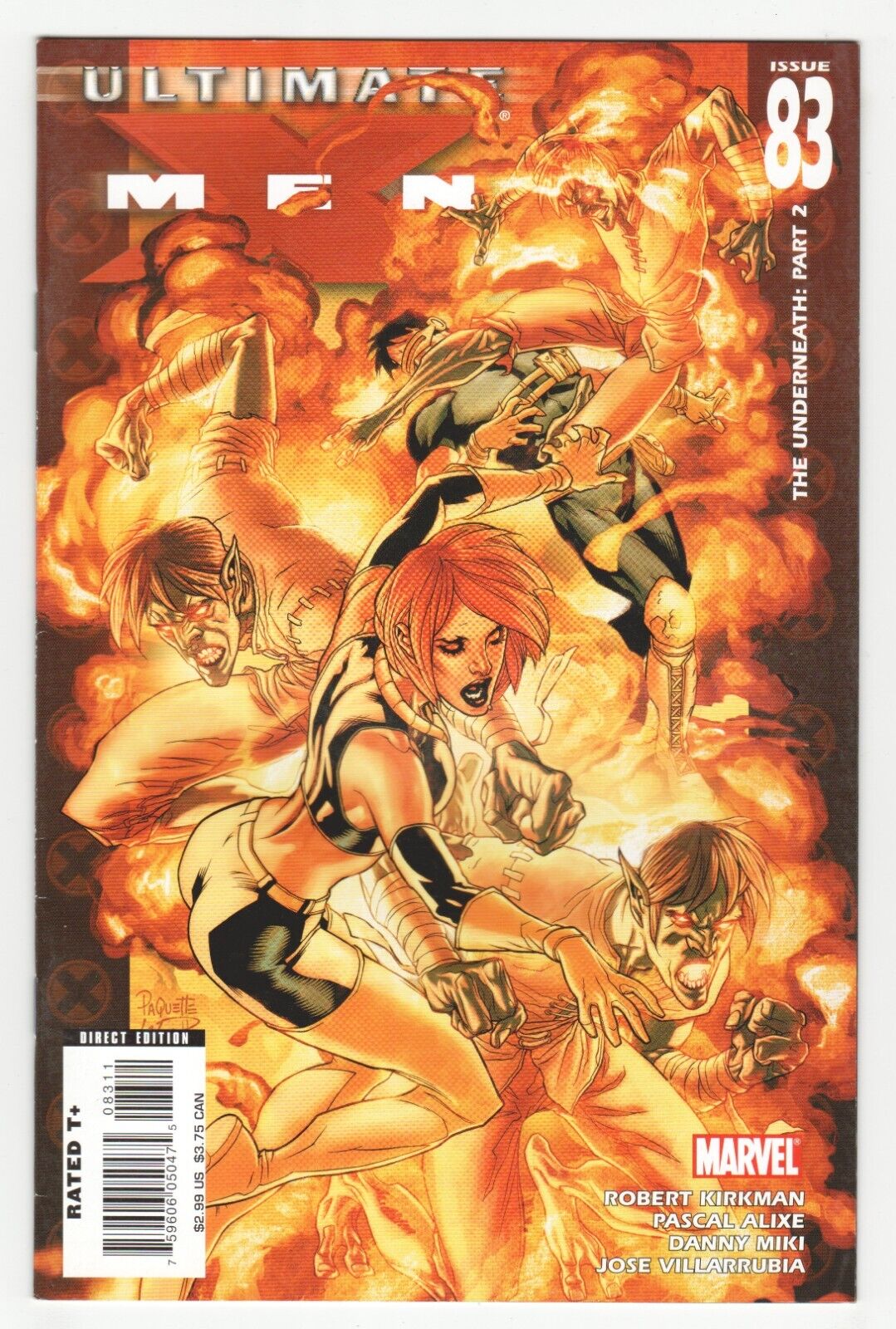 Ultimate X-Men #83 - ROBERT KIRKMAN Story - Yanick Paquette Cover Art FN/VF 7.0