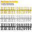 thumbnail 9  - 6Pcs Clock Numerals Kit DIY 3D Digital Arabic and Roman Number Decor Repair Tool