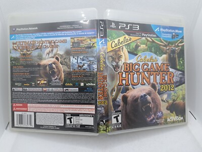 Cabela's Big Game Hunter 2012 PS3 - Disc like new