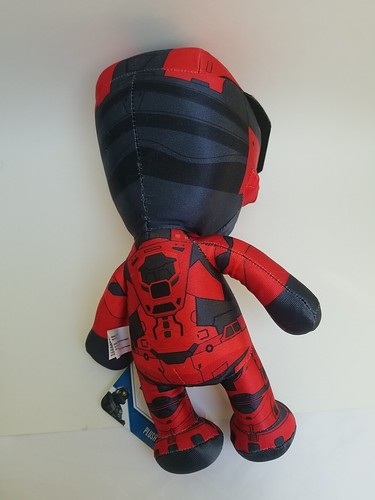Halo Plush Large 12" Red Spartan Teddy New w/tags - Picture 4 of 4
