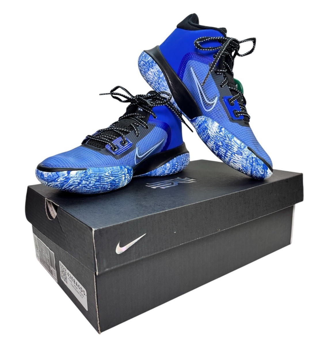 New Nike Kyrie FlyTrap 4 IV Racer Blue Basketball Shoes