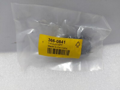 RS Components 366-0841 Test Point Minimess 1620, G 1/4'' NPT to M16 - Lot of 8PCs