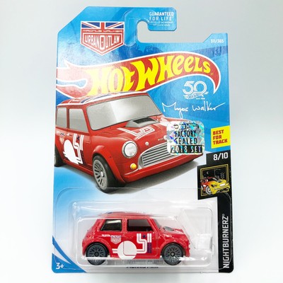hot wheels mini cooper 2018