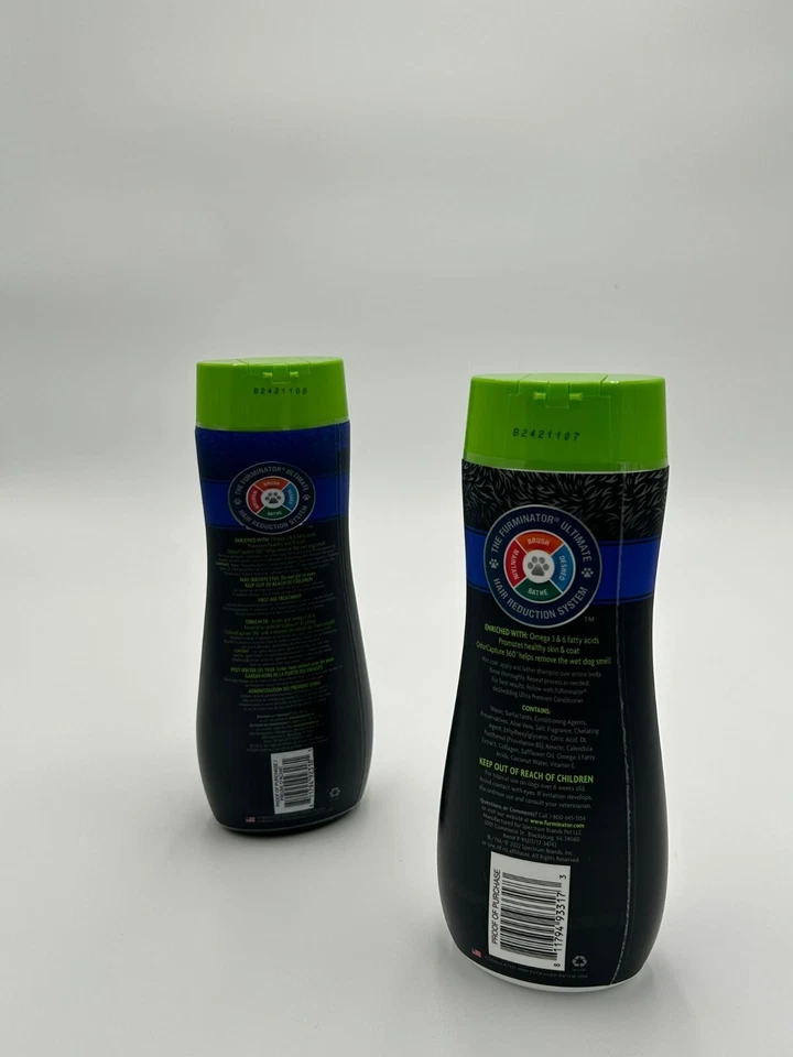 Champú y acondicionador FURminator deShedding Ultra Premium. 16 oz Foto 3 de 4