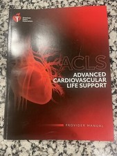 ACLS Advanced Cardiovascular Life Support (2020, Paperback, Provider Manual)