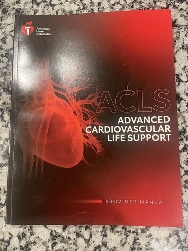 ACLS Advanced Cardiovascular Life Support (2020, Paperback, Provider Manual) - Picture 1 of 4