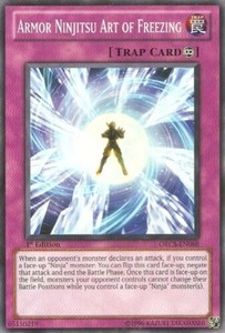 Armor Ninjitsu Art of Freezing - ORCS-EN068 - Common - 1st Edition x3 - Lightly
