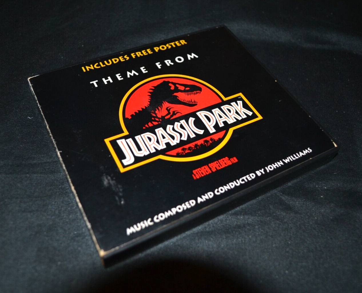 CD Single Movie Soundtrack Jurassic Park Theme by John Williams 1992