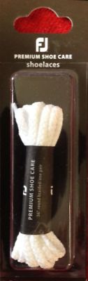 FootJoy 36'' WHITE rOund Braided Cord style Golf Shoe Laces 4 5 Eyelets FOOT JOY
