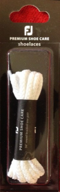 footjoy shoe laces white