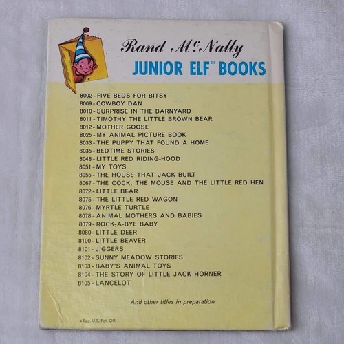 1947 Junior Elfe gebundenes Buch Tiergeschichten Wir können lesen Flora L Zimmermann 8031 - Bild 4 von 6