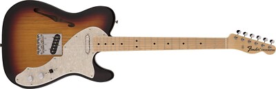 Fender MIJ Heritage 60s Telecaster Thinline 3-Color Sunburst Maple