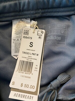 $50 adidas Tiro 23 League Soccer Pants IB8479 | Team Onix | Small