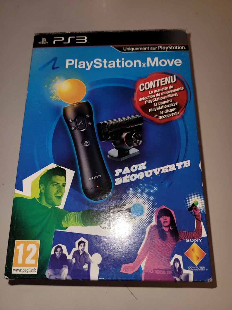 Jeu PS3 PlayStation Move Pack Découverte - Bon état, Compatible Avec La Manette Move