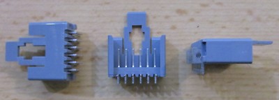 Stocko MKS 2626-0-0-606 Stiftwannen, liegend, mit Rastlasche 6 pol System RFK 2