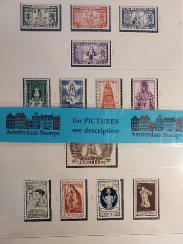 Prophila Collection Luxembourg 413-416 (complète.Edition.) Neuf Avec Gomme Originale ** MNH 1946 Johann Le Aveugle (Timbres Pour Les Collectionneurs