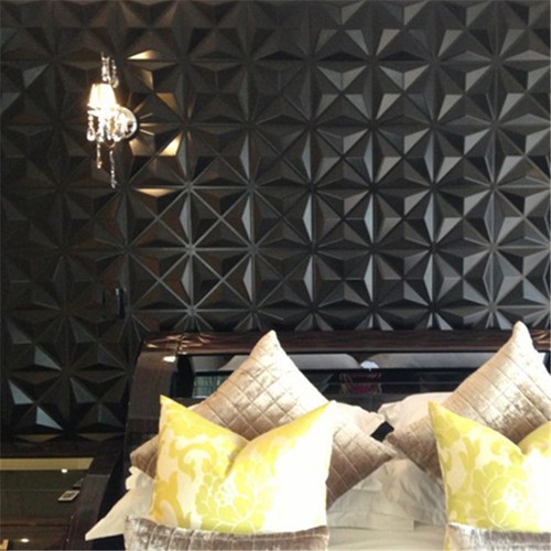 PVC 3D Wall panel Decorative Wall Ceiling Tiles Cladding NOT BAMBOO 50cmx50cm - Picture 14 of 126