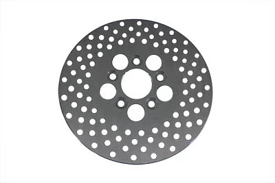 Harley Rotor de freno FLH pala FX XL 10" delantero o trasero perforado V-Twin 23-0304 Z9 Foto 3 de 3