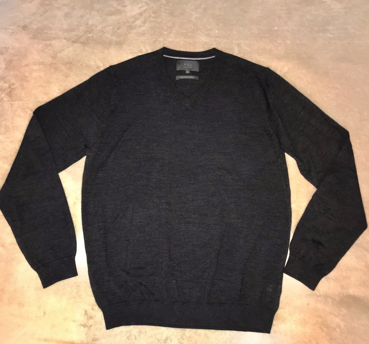 Marks and spencer shop mens wool sweaters
