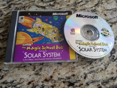 Microsoft Scholastic's The Magic School Bus Explores the Solar System (Jewel Cas