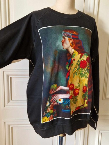 GUCCI x IGNASI MONREAL Rare Limited Unisex Sweatshirt Top Knitwear Sweater M - 第 9/11 張圖片