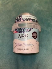 Nad's Women Body Hair Removal “Cotton Candy” Waxing Dot Kit