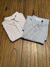Izod Men's Bundle 2-Long Sleeve Button-ups, Sz XL