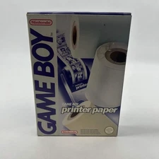 New Nintendo Gameboy Printer Paper White/Blue MGB-009
