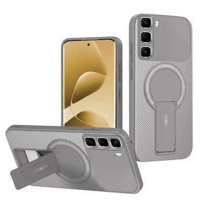 MagSafe Phone Case Cover with Stand for Infinix Hot 50 Pro+ 4G