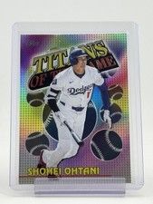 SHOHEI OHTANI 2026 TOPPS TITANS OF THE GAME #TOG-1 DODGERS AB Q5531