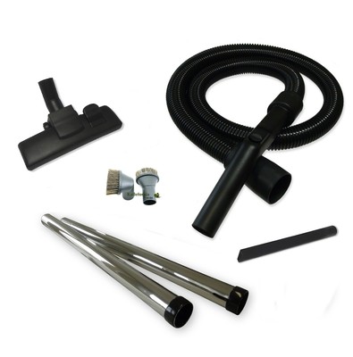 Staubsauger-Saugschlauch Set inkl. Chrom Saugrohr + Düsen-Set für Kärcher T 8/1