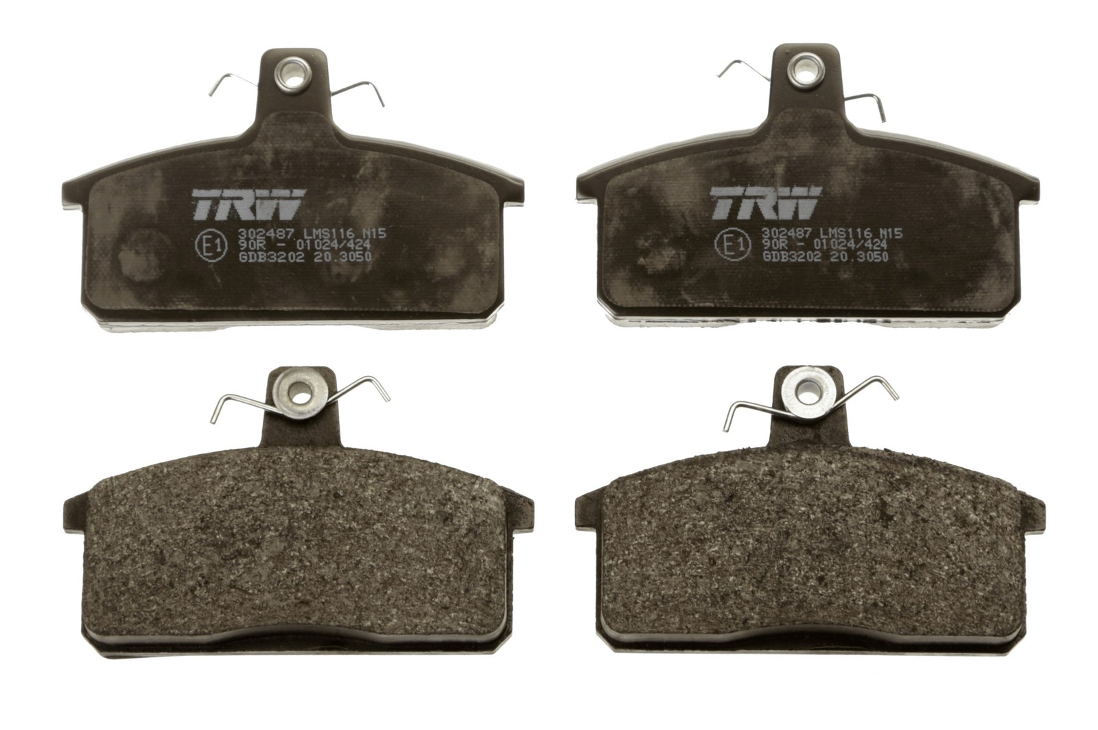 Fits TRW GDB3202 BRAKE PAD SET, DISC BRAKE  ⭐UK Stock⭐