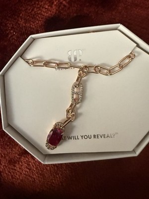 Bomb Party July 2025  Dazzling Heartfelt Desire  Ruby On RG Necklace