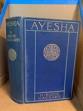Ayesha The Return of She H. Rider Haggard 1905 Ward & Lock 1st ed
