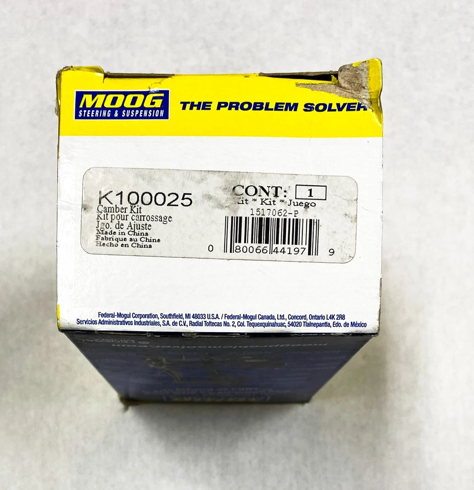 Alignment Caster / Camber Kit-camber Kit Moog K100025 For FORD Lincoln Various - Image 3 of 3