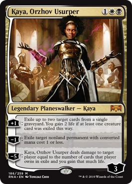 Magic MTG - Kaya, Orzhov Usurper - L'allégeance de Ravnica - MINT/NMINT - EN - Photo 1/1