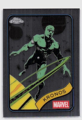 2025 Topps Chrome Marvel #25 Kronos Base