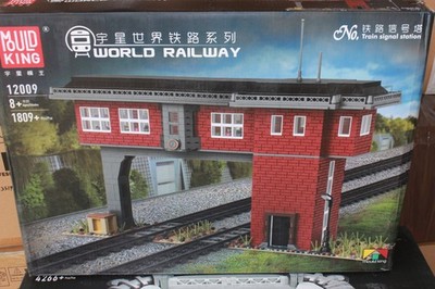 OO ! SALE ! Mould King 12009 Eisenbahn Signal Station Mould King 1809 pcs NEU