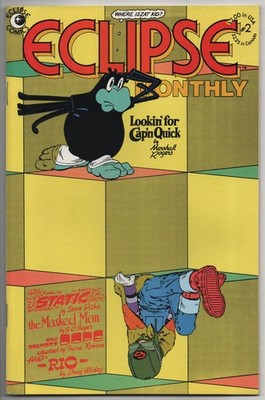 Eclipse Monthly 2 Eclipse Comics 1983 VF 8.0 Cap'n Quick Steve Ditko