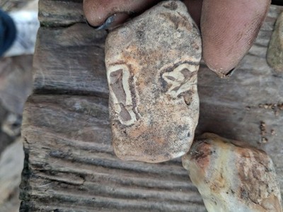 Ancient Native American Ordimental Artifact Tennessee River Valley