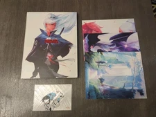 Nima : The Black Lotus by Ross Tran (2020, Hardcover) With Postcards/Prints.