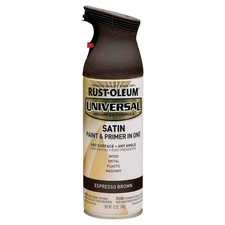 Rust-Oleum Universal Satin Espresso Brown Spray Paint 12 oz 247570