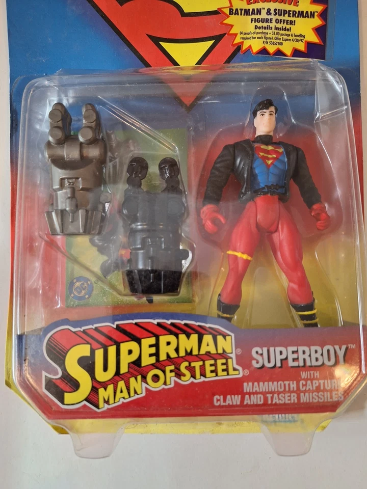 SuperBoy 带猛犸象捕获爪和泰瑟导弹 1995 年密封肯纳 — 第 2/4 张图片