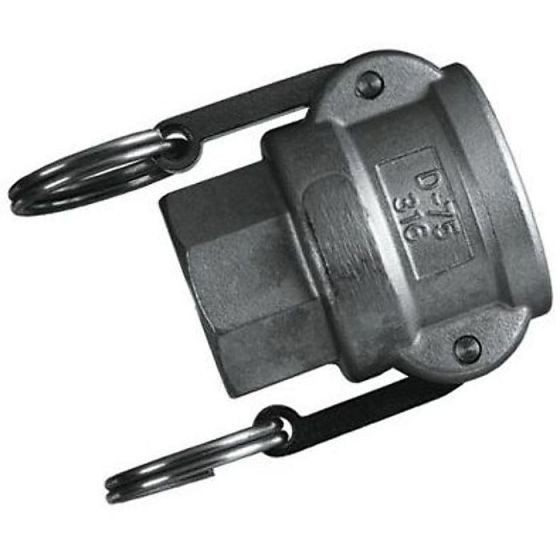 Camlock Coupling 3"" Type D Aluminium for Fluid Transfer Systems